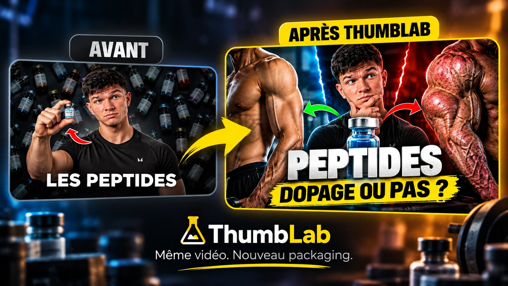 Avant et après : Les peptides, Dopage ou pas ?